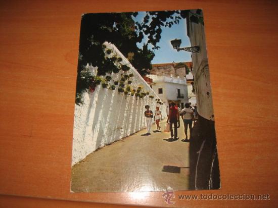 Postkarten: 70-MARBELLA ( COSTA DEL SOL) CALLE TITPICA   EDICIONES ARRIBAS  CIRCULADA