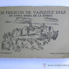 Postales: BLOG 15 POSTALES FRESCOS VAZQUEZ DÍAS SANTA MARIA DE LA RÁBIDA (HUELVA) C, 1935. Lote 26006758
