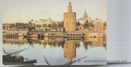 Postales: Sevilla.- Torre del Oro.  &iexcl;IMPECABLE! - Foto 1