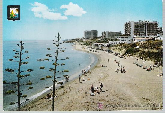 Postales: Torremolinos.- Playa Fuende de la Salud.