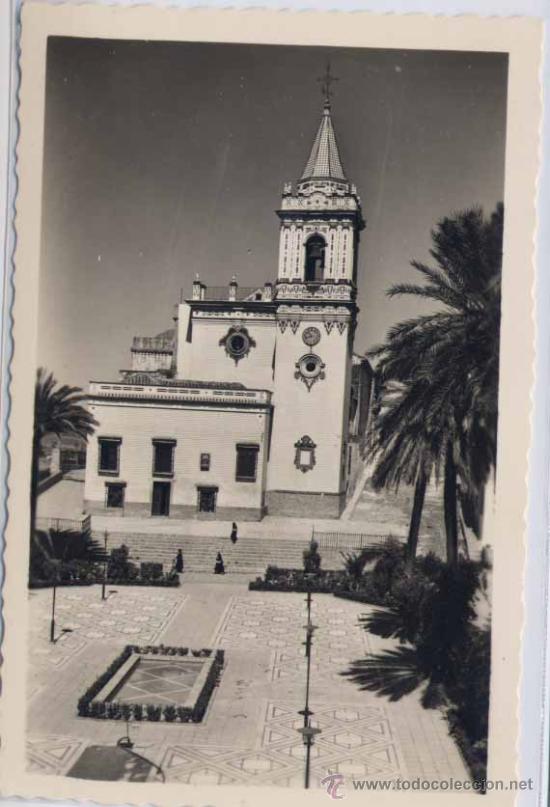 Postales: HUELVA.- PLAZA E IGLESIA DE SAN PEDRO