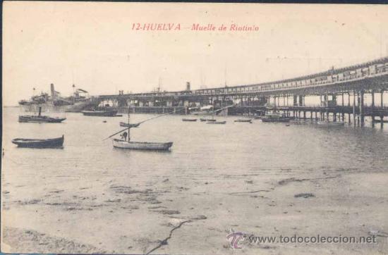 HUELVA.- MUELLE DE RIOTINTO