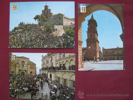 Postales: JAEN : ANDUJAR 3 POSTALES A&Ntilde;OS 60-70