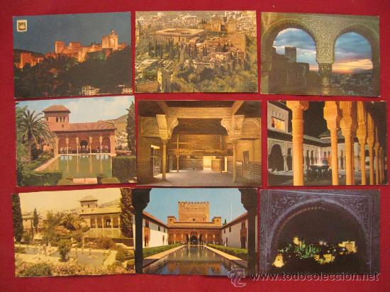 Postales: GRANADA - 52 POSTALES A&Ntilde;OS 60-70... - Foto 1