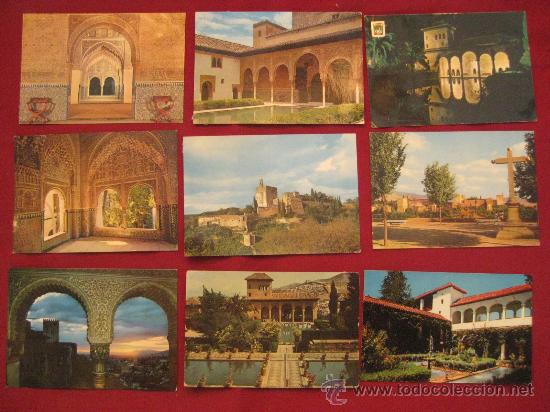 Postales: GRANADA - 52 POSTALES A&Ntilde;OS 60-70... - Foto 2