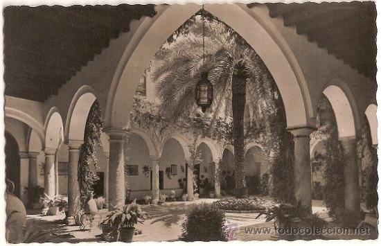 Postales: 1708 - CORDOBA - PATIO DEL MARQUES DE VIANA -  EDICIONES GARCIA GARRABELLA - CIRCULADA