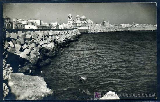 Postales: CADIZ: CAMPO DEL SUR Y MURALLAS ED. SICILIA N&ordm; 76