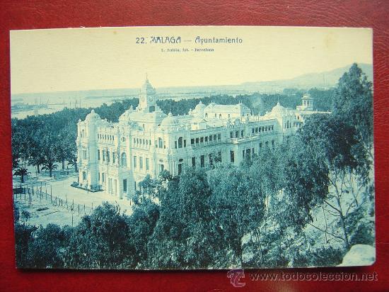 Postales: MALAGA, AYUNTAMIENTO