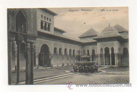 Postales: GRANADA. ALHAMBRA. PATIO DE LOS LEONES. - Foto 1