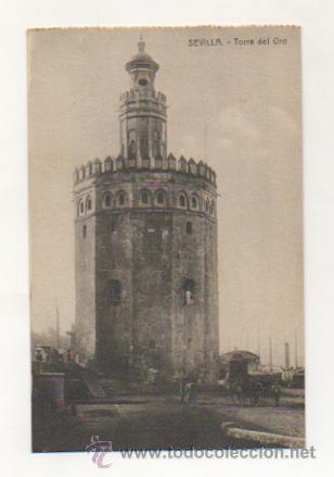 Postales: SEVILLA. TORRE DEL ORO. - Foto 1