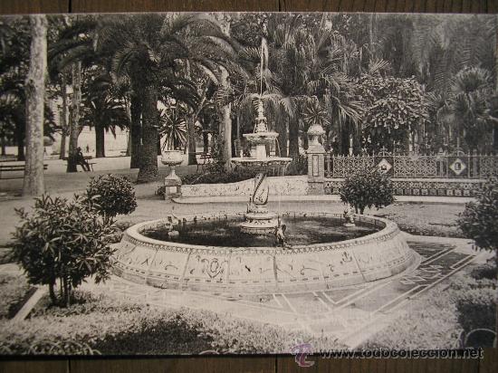 Postales: POSTAL MALAGA FOT. ROISIN PARQUE GLORIETA DE LA PROVINCIA