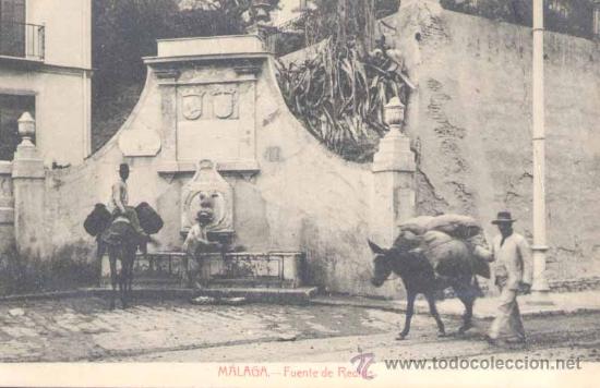 Postales: M&Aacute;LAGA.- FUENTE DE REDING - Foto 1