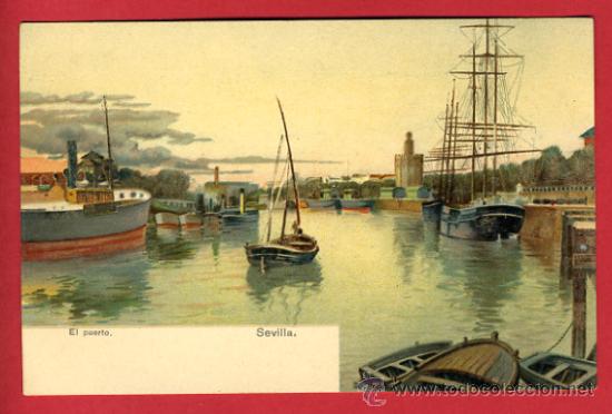 Postales: sevilla, el puerto,    P41987 - Foto 1