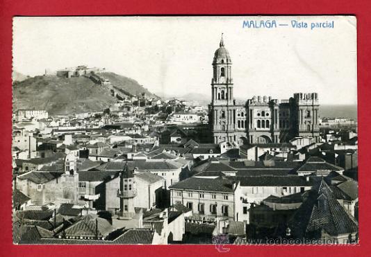 Postales: malaga, vista parcial, fotografica,    P42008