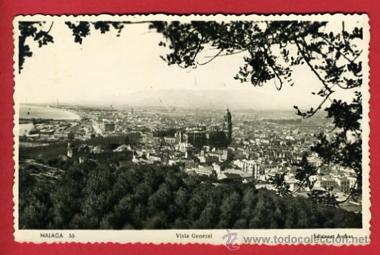 Postales: malaga, vista general,    P42011