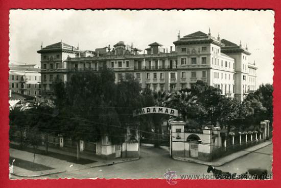 Postales: malaga, hotel miramar,    P42017