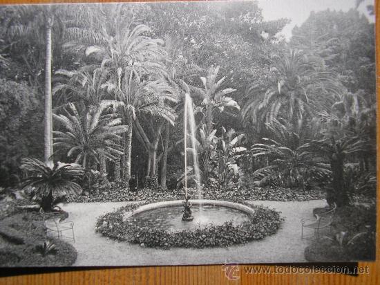 Postales: POSTAL MALAGA FOT. ROISIN JARDINES DE LA CONCEPCION SURTIDOR