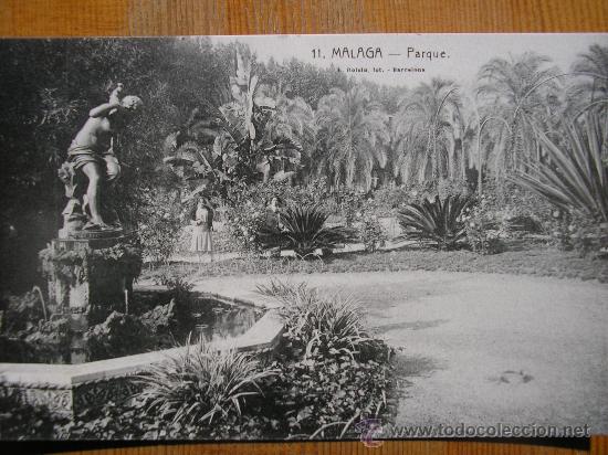 Postales: POSTAL MALAGA FOT. ROISIN PARQUE