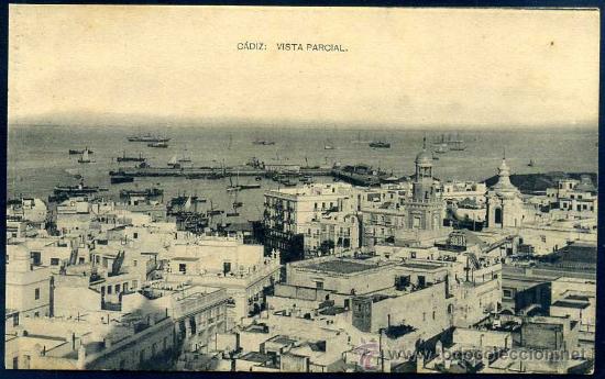Postales: CADIZ : Hauser y Menet - Vista Parcial