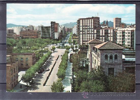Postales: POSTAL DE LA AVENIDA DEL GENERALISIMO DE JAEN
