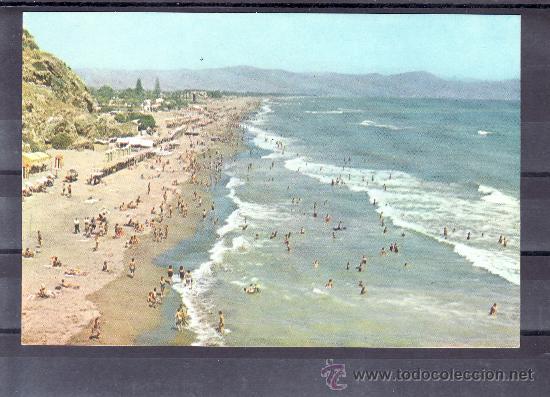 Postales: PLAYA DE TORREMOLINOS  - MALAGA