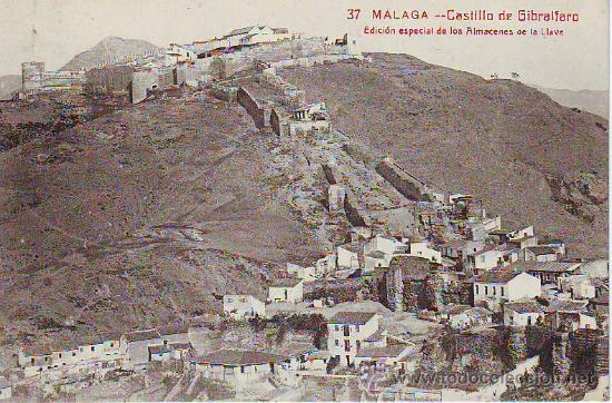 Postales: malaga castillo de gibralfaro.edicion especial -almacenes de la llave