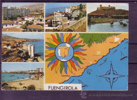 Postais: RECUERDO DE FUENGIROLA  - MALAGA