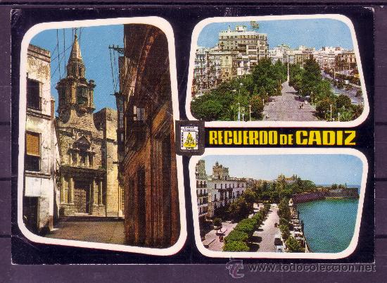 Postales: RECUERDO DE CADIZ - CADIZ