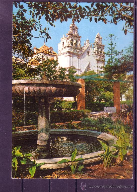 Postales: AV. DEL MARQUES DE COMILLAS E IGLESIA DEL CARMEN - CADIZ