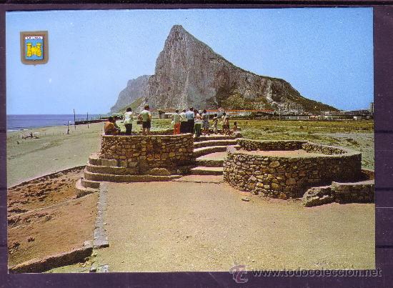 Postales: PE&Ntilde;ON DE GIBRALTAR - LA LINEA - CADIZ