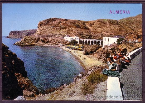 Postales: CAMPING DE LA GARROFA - ALMERIA