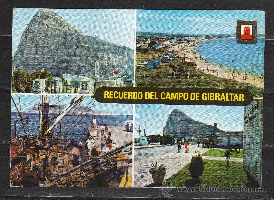 Postales: N&ordm; 4 CAMPO DE GIBRALTAR. DIVERSOS ASPECTOS Y PE&Ntilde;ON