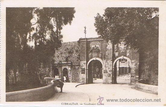 Cartes Postales: TARJETA POSTAL ESPA&Ntilde;A MODERNA 1.940, ANDALUC&Iacute;A, GIBRALTAR, PUERTAS