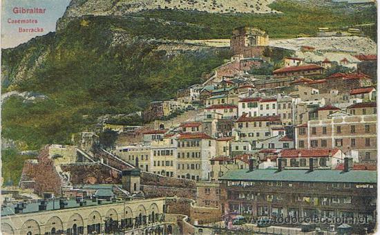 Cartes Postales: TARJETA POSTAL ESPA&Ntilde;A MODERNA 1.940, ANDALUC&Iacute;A, GIBRALTAR, CUARTELES
