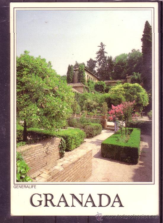 Postales: JARDINES DEL GENERALIFE - GRANADA - Foto 1