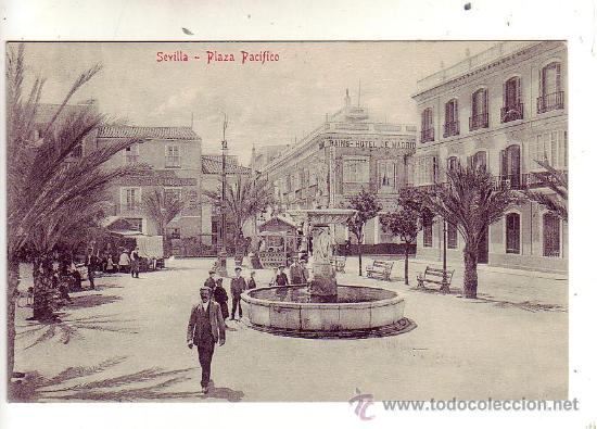 Postales: sevilla - plaza pacifico. - Foto 1