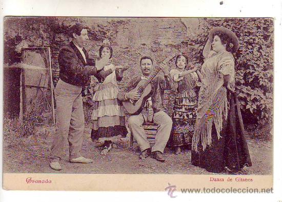 Postales: granada - danza de gitanos. - Foto 1