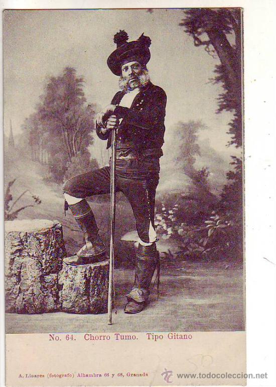 Postales: granada - chorru tumo - tipo gitano. - Foto 1