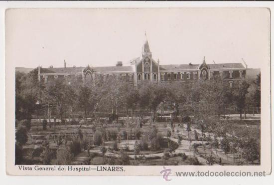 Postales: Linares vista general del Hospital