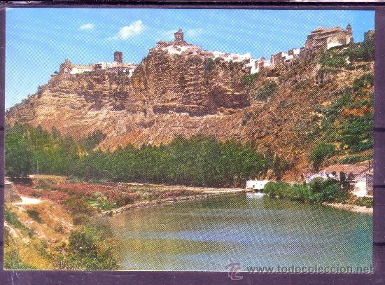 Postales: VISTA GENERAL DESDE EL RIO GUADALETE - ARCOS DE LA FRONTERA  - CADIZ