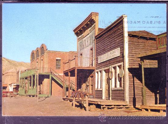 Postales: ALMERIA - ESTUDIOS CINEMATOGRAFICOS POBLADO DEL OESTE AMERICANO