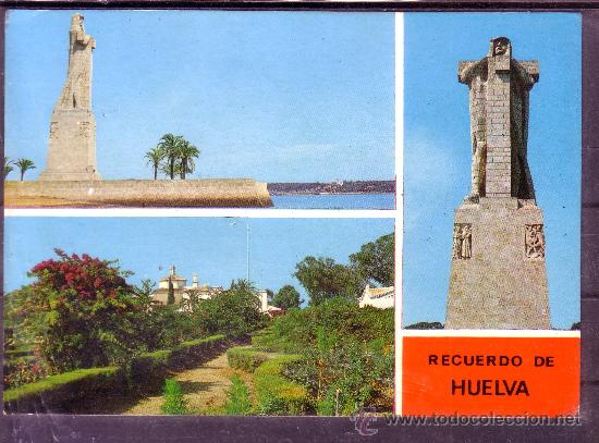 Postales: RECUERDO DE HUELVA - Foto 1