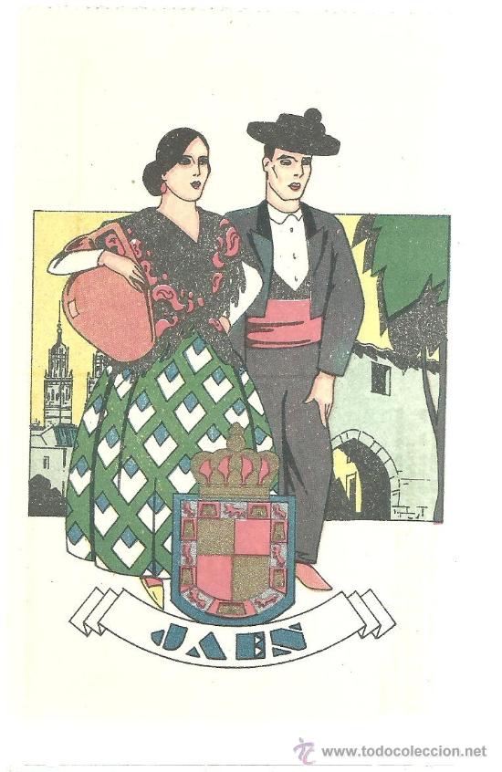 Postales: TARJETA POSTAL DE JAEN - TIPOS - Foto 1