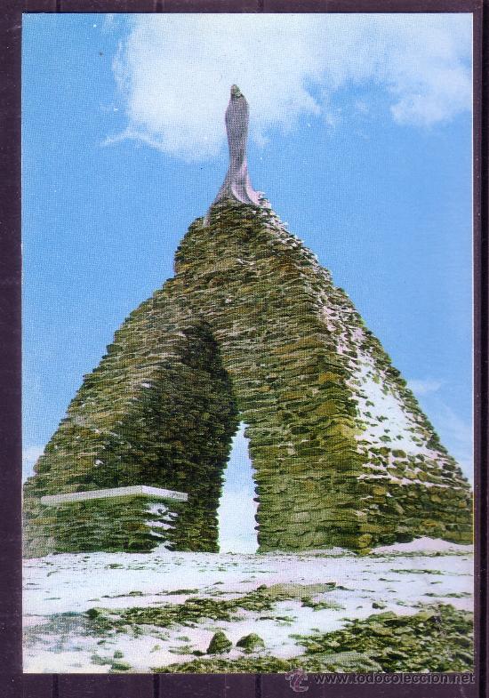 Postales: GRANADA - MONUMENTO A LA VIRGEN DE LAS NIEVES - Foto 1