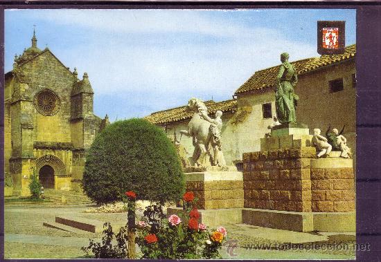 Postales: CORDOBA - MONUMENTO A MANOLETE E IGLESIA DE SANTA MARINA