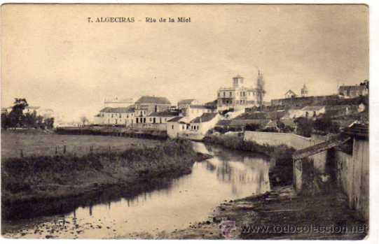 Cartes Postales: Cadiz. Algeciras.7. Rio de la Miel. Colecci&oacute;n Lombardia y Barreiro. Sin circular.