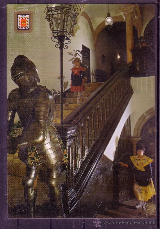 Postales: UBEDA - JAEN - PARADOR CONDESTABLE DAVALOS - ESCALERA PRINCIPAL