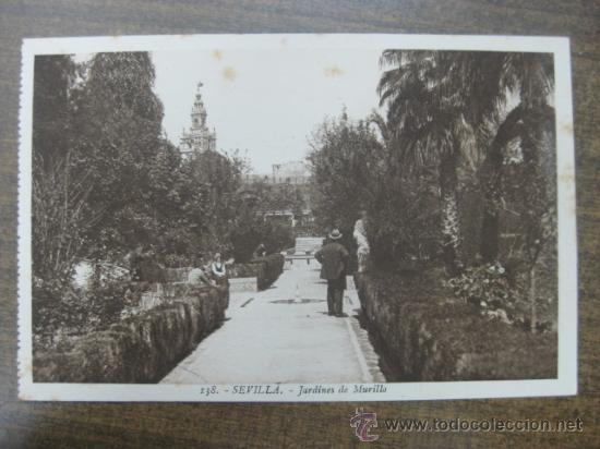 Postales: SEVILLA - ROISIN - JARDINES DE MURILLO - Foto 1