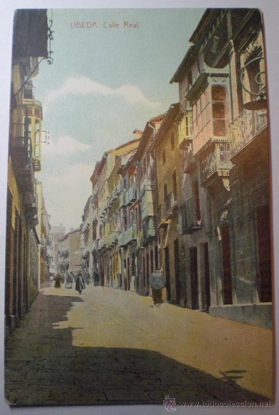 Postales: Antigua Tarjeta Postal. UBEDA. Calle Real