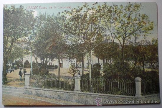 Postales: Antigua Tarjeta Postal. UBEDA. Paseo de la Coronada